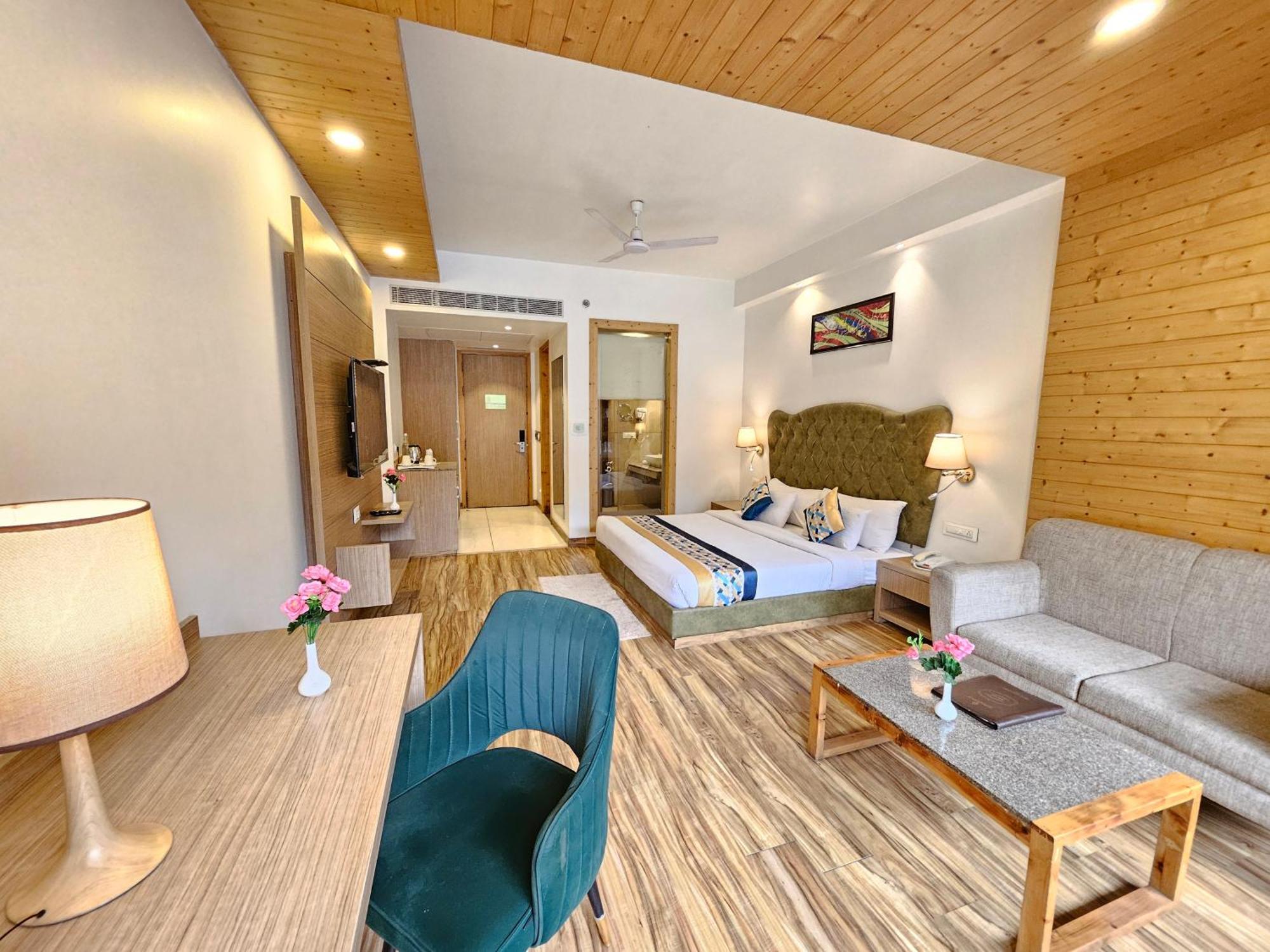 The Orchard Greens Resort - A Centrally Heated Property Manāli Exterior foto